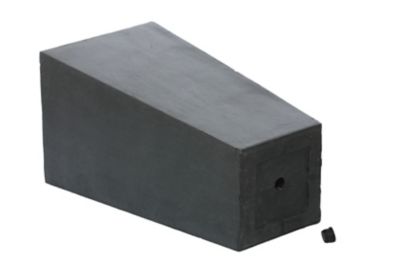 Image showing 5 th LuxenHome Gray MGO 18.5 in. Tall Tapered Square Planter, WH031