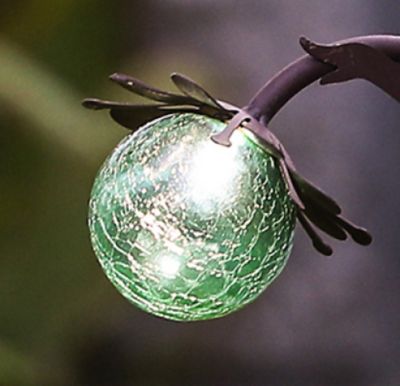 Image showing  35.5 in. Solar Metal Fairy Figure Garden Stakes, 2 pc.