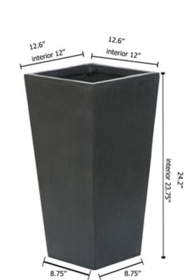 Image showing 8 th LuxenHome 35.5 in. Solar Metal Fairy Figure Garden Stakes, 2 pc.