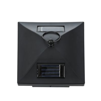 Image showing  Set of 2 Solar Powered 4x4 Post Caps Lights, WH094