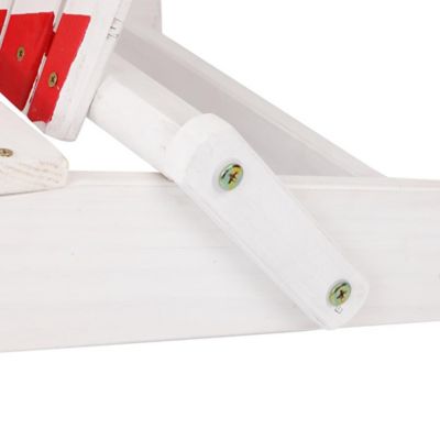 Image showing  USA Flag Patriotic Wooden Adirondack Chair