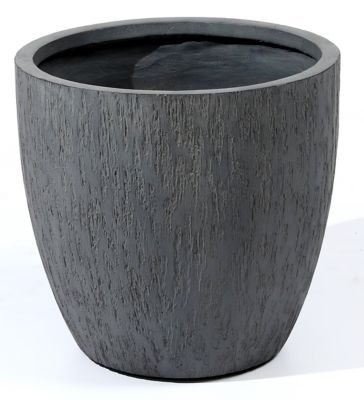 Image showing  MGO Round Planter, Gray, 12 in.