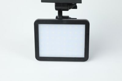Image showing  12.2 in. Solar-Powered Outdoor LED Adjustable Light Panel