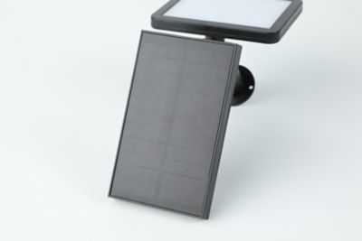 Image showing  12.2 in. Solar-Powered Outdoor LED Adjustable Light Panel