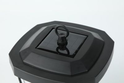 Image showing  Black Plastic Solar 4 x4 Post Cap Light, WHSL446