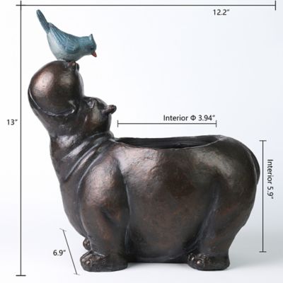 Image showing 6 th LuxenHome Solar Powered Light Hanging Accent Lantern, WHSL462