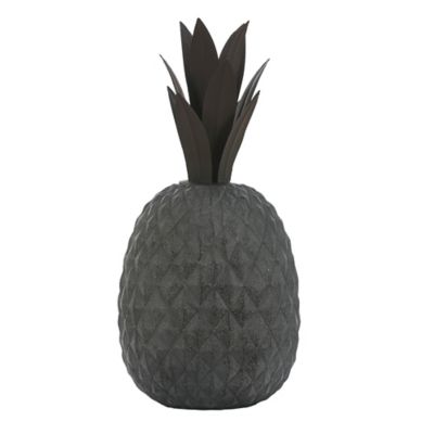 Image showing  Gray MGO Pineapple Outdoor Statue, WHST259
