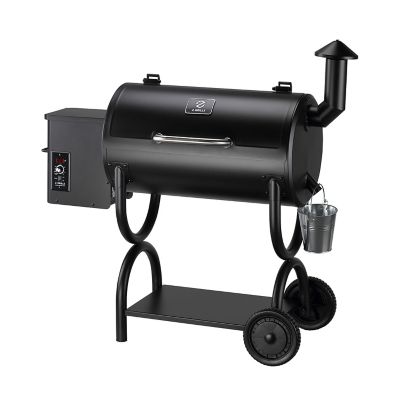 Z Grills 550 sq. in. Pellet Grill and Smoker, Black