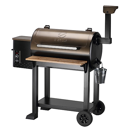Z Grills Pellet Grill and Smoker, 550 sq. in., Brown