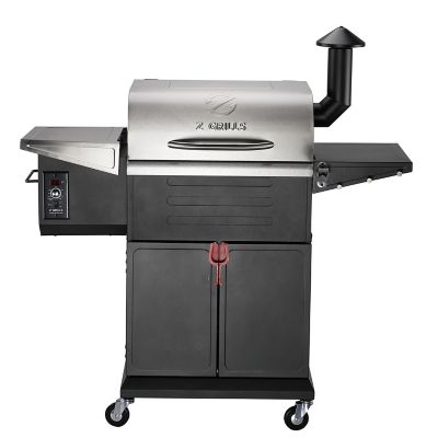 Z Grills Pellet Grill and Smoker, 573 sq. in., Stainless Steel