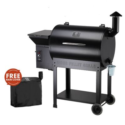 Z Grills Pellet Grill and Smoker, 694 sq. in., Black