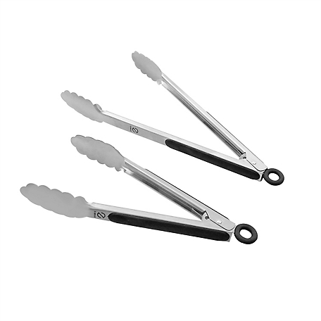 Z Grills Stainless Steel Heavy-Duty Kitchen Tongs, Salad Tongs