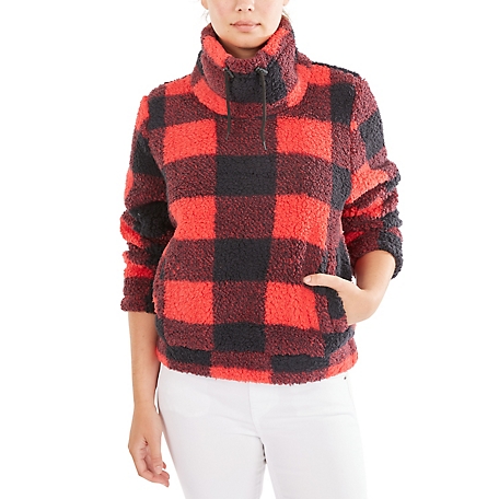 Smith's American Sherpa Pullover Top with Drawcord