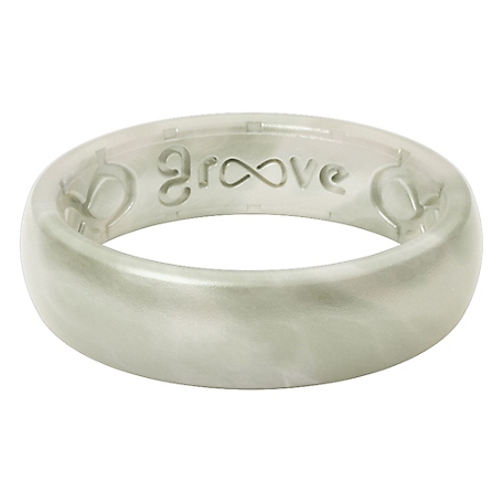 Groove Life Ring, Solid Pearl Thin, R1-113-05