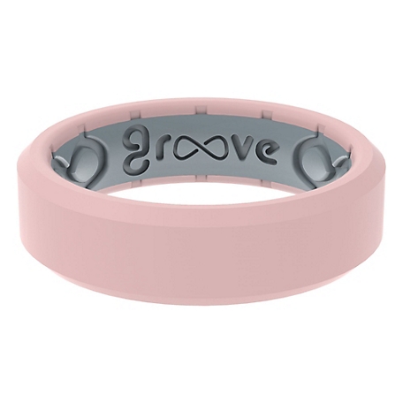 Groove Life Ring, Edge Rose qt.z Thin, R7-102-05