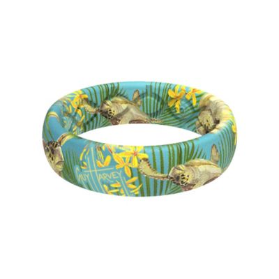 Groove Life Ring, Guy Harvey Tropical Turtle Thin, R14-109-05