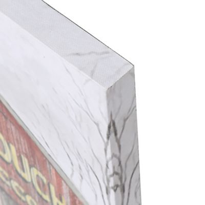 Image showing  Red Barn Trail Ride Canvas Print Wall Art with LED Lights