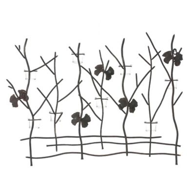 Image showing  Metal Nature Branches Wall Tea Light Holder