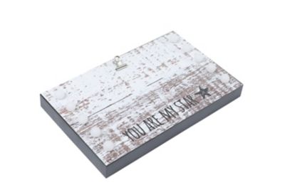 Image showing 8 th LuxenHome 2 pc. Kids Mini-Boss and Star LED Picture Frame, WHD674