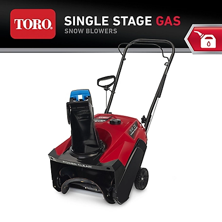 Toro 18 in. Self-Propelled Gas Power Clear 518 ZR Single-Stage Snow Blower