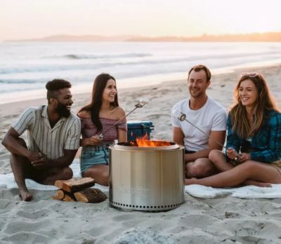 Image showing 7 th Solo Stove 19.5 in. Bonfire 2.0 Wood-Burning Fire Pit