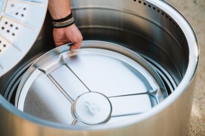 Image showing 7 th Solo Stove 27 in. Yukon 2.0 Wood-Burning Fire Pit