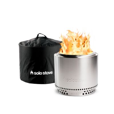 Solo Stove Bonfire 2.0 Fire Pit with Stand and Shelter -  BONSD-2.0+SHTR
