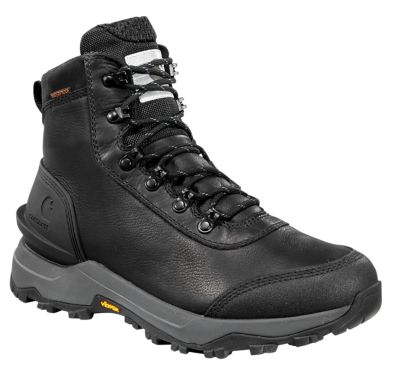 Carhartt Men's Outdoor Hike Waterproof Insulated Soft Toe Hiker Boots, 6 in.