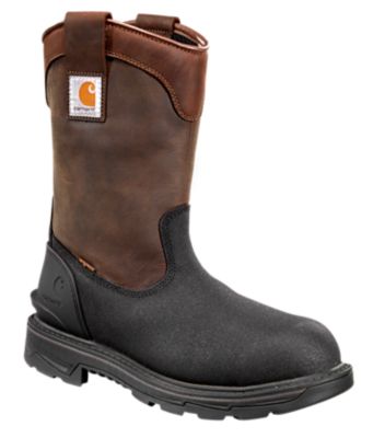 Image showing 0 th Carhartt Men's Ironwood Waterproof Insulated Alloy Toe Wellington Boots, 11 in.