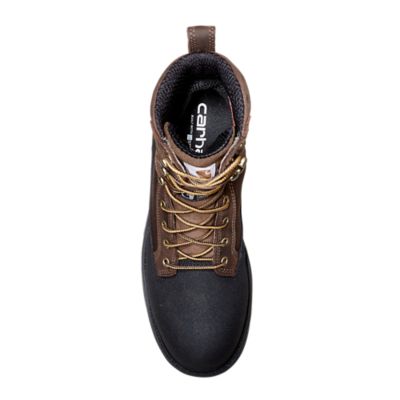 Image showing 2 th Carhartt Men's Ironwood Waterproof Insulated Alloy Toe Work Boots, 8 in.