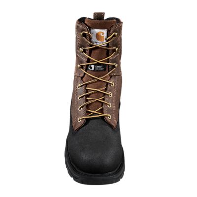 Image showing 3 th Carhartt Men's Ironwood Waterproof Insulated Alloy Toe Work Boots, 8 in.