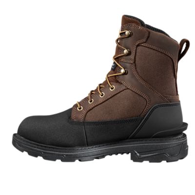Image showing 6 th Carhartt Men's Ironwood Waterproof Insulated Alloy Toe Work Boots, 8 in.