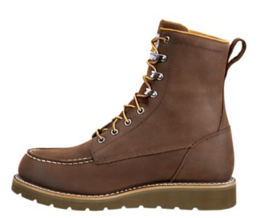 Image showing 6 th Carhartt Men's Waterproof Moc Soft Toe Wedge Boots, 8 in., FW8093-M
