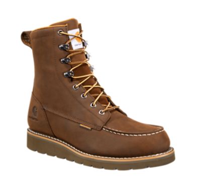 Carhartt Men's Waterproof Moc Soft Toe Wedge Boots, 8 in., FW8093-M -  847816097967