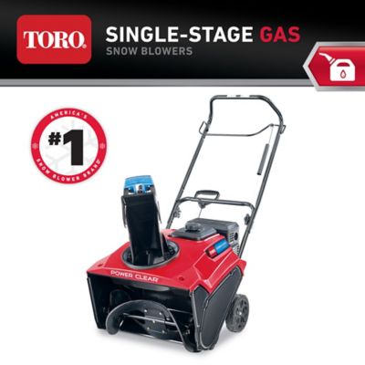 Toro 21 in. Self-Propelled Gas Power Clear 721 E 212cc Single-Stage Snow Blower with Electric Start