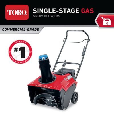 Toro 21 in. Self-Propelled Gas Power Clear 721 R-C 212cc Commercial Single-Stage Snow Blower