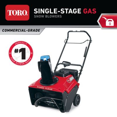 Toro 21 in. Self-Propelled Gas Power Clear 821 R-C 252cc Commercial Single-Stage Snow Blower