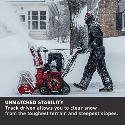 Image showing  28 in. Power TRX HD 1428 OHXE Commercial Two-Stage Gas Snow Blower