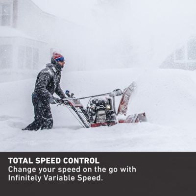 Image showing  32 in. Power TRX HD 1428 OHXE Commercial Two-Stage Gas Snow Blower
