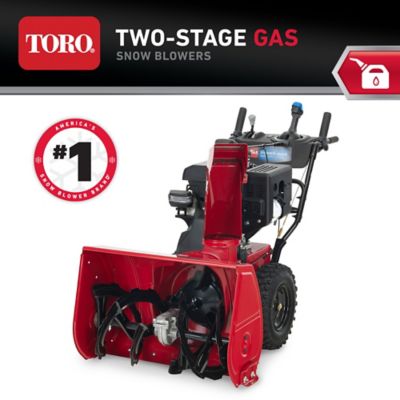 Toro Power 30 in. Self-Propelled Gas Max HD 1030 OHAE 302cc 2-Stage Snow Blower, Electric Start, Triggerless Steering -  38830