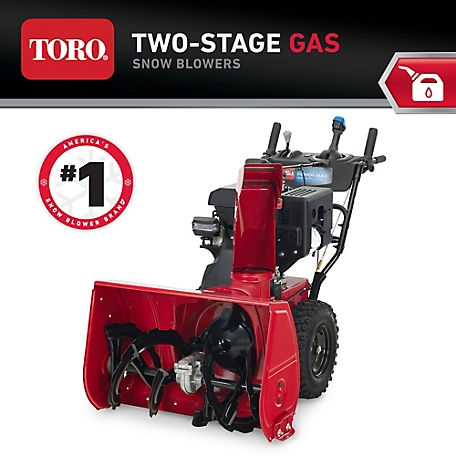 Toro Power 30 in. Self-Propelled Gas Max HD 1030 OHAE 302cc 2-Stage Snow Blower, Electric Start, Triggerless Steering