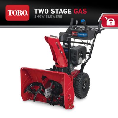 Toro Power 26 in. Self-Propelled Gas Max 826 OHAE 252cc 2-Stage Snow Blower with Headlight, Electric Start, Auto Steer