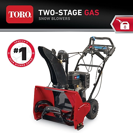 Toro 24 in. Self-Propelled Gas SnowMaster 724 QXE 212cc Single 