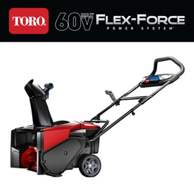Toro 21 in. Push Electric Power Clear 60V Lithium-Ion Brushless Cordless Single-Stage Snow Blower, Tool Only