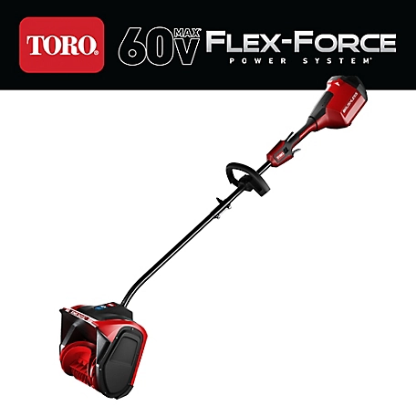 Toro 12 in. Electric 60V Battery Cordless Snow Shovel, Bare Tool