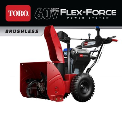 Toro 26 in. Self-Propelled Electric 60V Power Max E Cordless 2-Stage Snow Blower, Bare Tool, Triggerless Steering