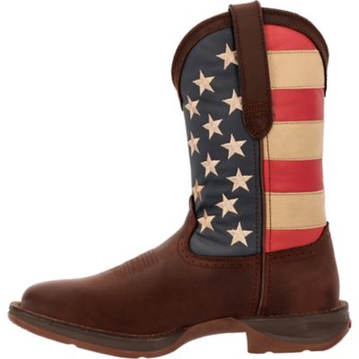 Image showing 4 th Durango Men's Rebel Pull-On Flag Boots, 11 in.