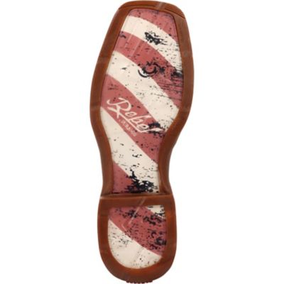 Image showing 5 th Durango Men's Rebel Pull-On Flag Boots, 11 in.