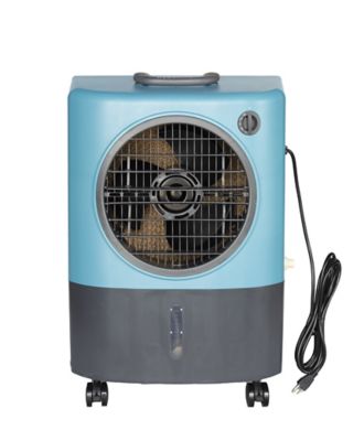 Hessaire 4.8 gal. 1,300 CFM 2-Speed Portable Evaporative Cooler/Swamp Cooler, 500 sq. ft.