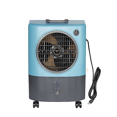 Hessaire 1,300 CFM 2-Speed Portable Evaporative Cooler (Swamp Cooler) for 500 sq. ft. in, MC18MT